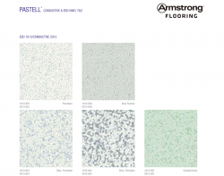Armstrong Pastell Conductive Tile