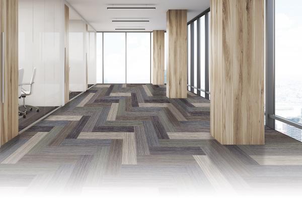 Sàn Vinyl Dệt LOOM Woven Tile - Ombre